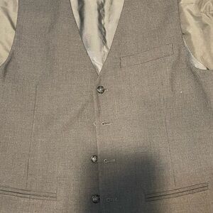 Perry Ellis Charcoal Suit Vest